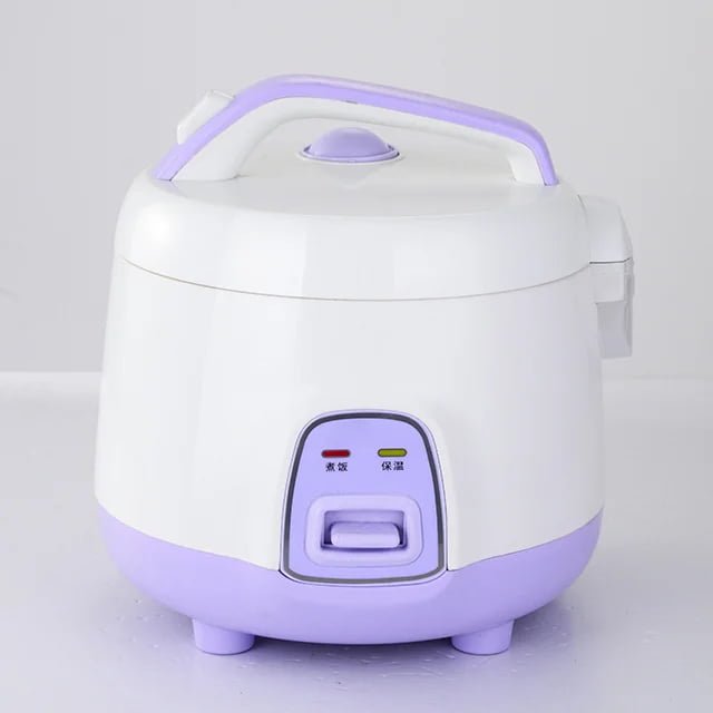 Electric Rice Cooker With Stainless Steel Non-Stick Inner Pot Plastic Measuring Cup Portable Hotel Use Model XP01