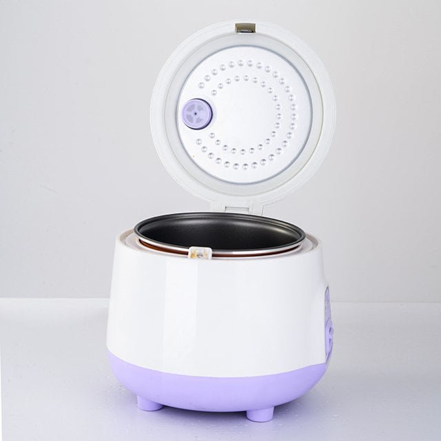 Electric Rice Cooker With Stainless Steel Non-Stick Inner Pot Plastic Measuring Cup Portable Hotel Use Model XP01