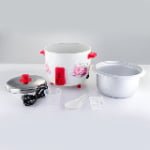 Big Drum Rice Cooker One-piece stretching shell with delicate workmanship Red And White Color Rice Cooker Model G06