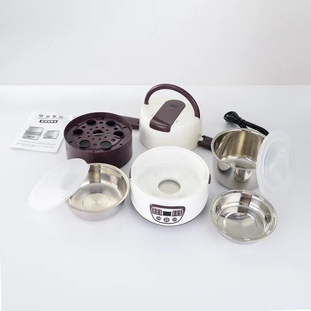 Smart Mini Rice Cooker Non-Stick Coating Fast Cooking Portable Multi-Purpose Measuring Cup model0302D