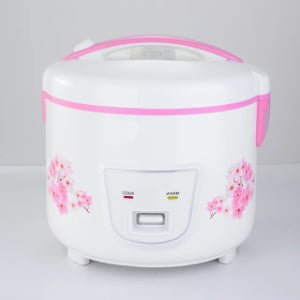 Portable Rice Cooker With Stainless Steel Inner Pot Outdoor RV Use Measuring Cup modelXL27
