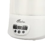 Mini white color strong heating durable housing small rice cooker modelDZ02D