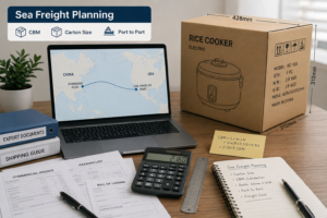 Rice Cooker Sea Freight Guide for Importers: What Really Affects Your Shipping Cost?