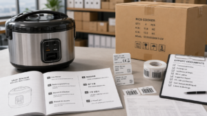 How Do You Handle Rice Cooker Manuals and Labels for Export?