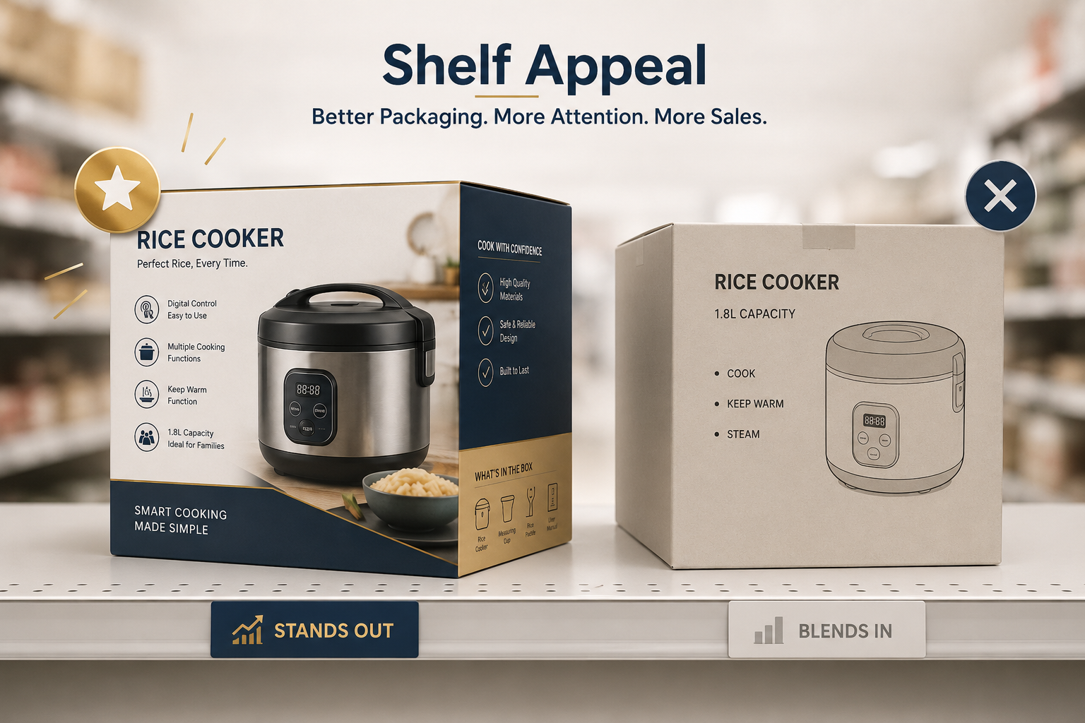 Product information layout