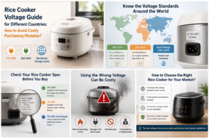 Rice Cooker Voltage Guide for Different Countries: How to Avoid Costly Purchasing Mistakes?