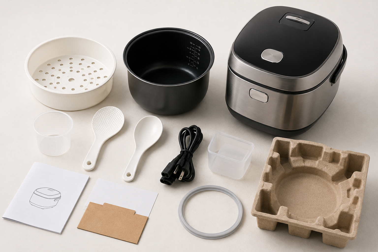Custom rice cooker accessory cost breakdown comparison