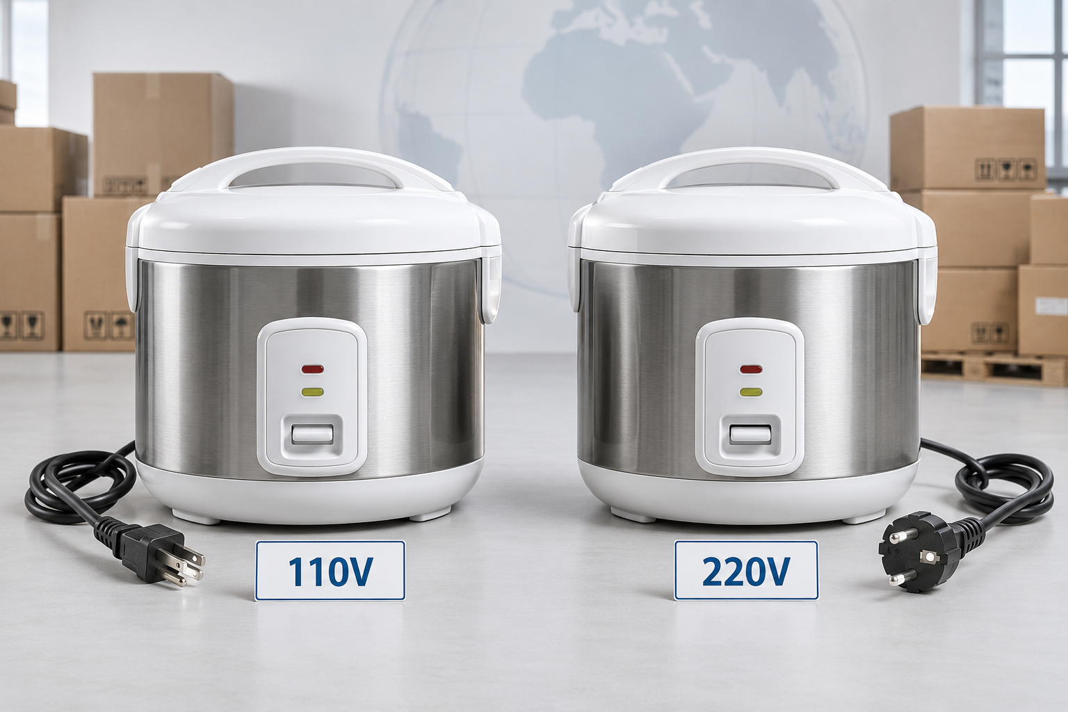 dual voltage rice cooker with voltage selector switch