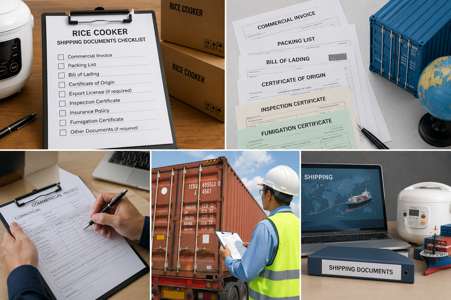 Customs clearance documents review