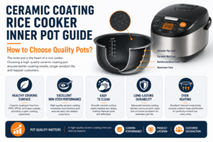 Ceramic Coating Rice Cooker Inner Pot Guide: How to Choose Quality Pots?