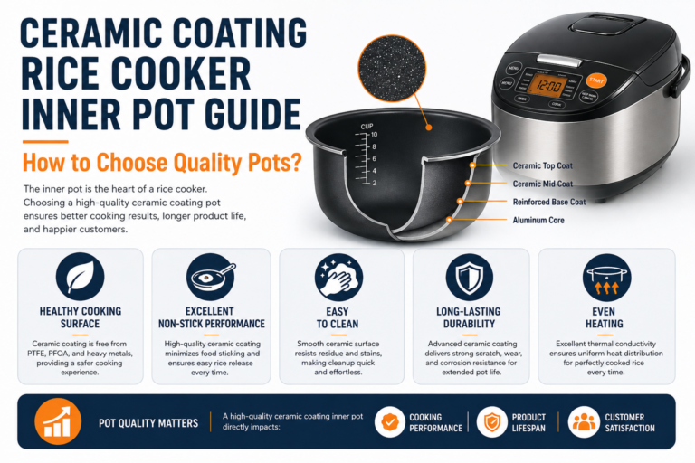 Ceramic Coating Rice Cooker Inner Pot Guide: How to Choose Quality Pots?
