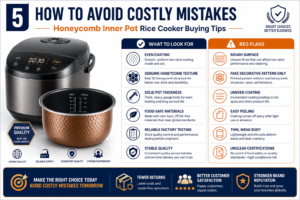 Honeycomb Inner Pot Rice Cooker Buying Guide: How Do You Avoid Costly Mistakes?