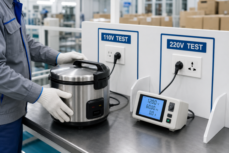 110V Rice Cooker vs 220V Rice Cooker for Export Markets: Which Voltage Should You Order?